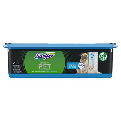 Swiffer Sweeper Pet Heavy Duty Wet Multi-Surface Cloth Refills