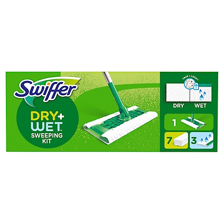 Swiffer Sweeper 2-in-1 Dry and Wet Floor Mopping and Sweeping Kit