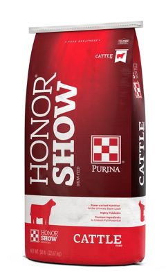 Image showing  Honor Full Range 12 Medicated Textured Cattle Feed, 50 lb. Bag