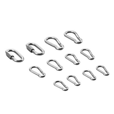 Image showing  Snap Hooks and Quick Links, Assorted, 12-Pack