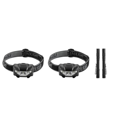 Image showing  150-Lumen Penlight and 120-Lumen Headlight Set