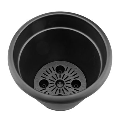 Image showing  3.92 lb. Plastic Basic Planter, 8 in.