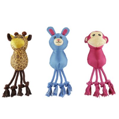 Retriever Tug-O-War Ballistic Animal Plush Dog Toy, Assorted Styles