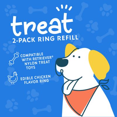 Image showing  Round Dog Treat Ring Refills, 2-Pack