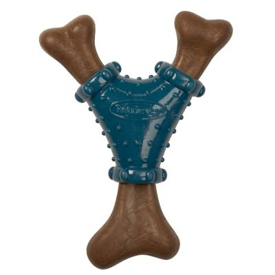 Image showing 5 th Retriever Squeaky Wishbone Dog Chew Toy, Assorted Colors
