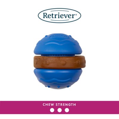 Image showing  Nylon Hamburger Dog Treat Toy