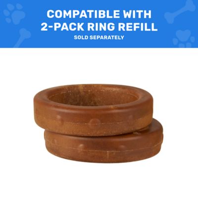 Image showing  Nylon Hamburger Dog Treat Toy