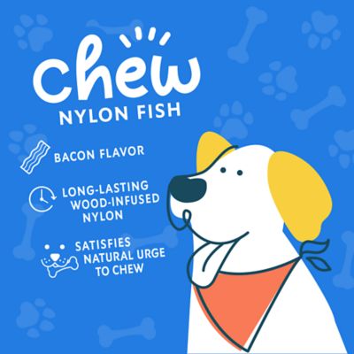 Image showing  Nylon Fish Dog Chew Toy