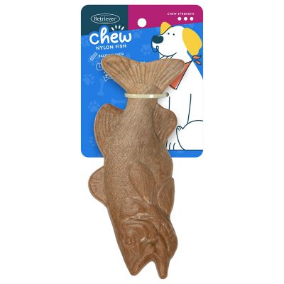 Image showing 7 th Retriever Nylon Fish Dog Chew Toy