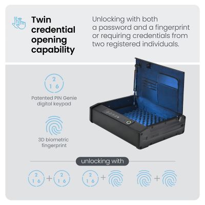 Image showing  Smart Safe with Wi-Fi Hub