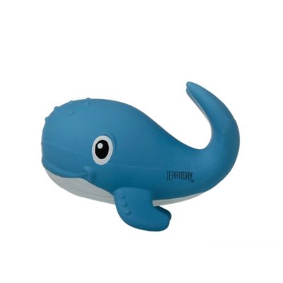 Image showing  Natural Rubber Whale Squeaker Dog Toy