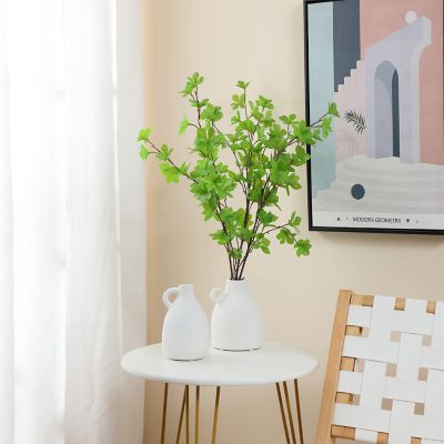 Image showing  White Ceramic Jug Round Vase