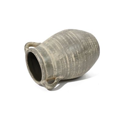 Image showing 5 th LuxenHome Rustic Farmhouse Brown Jug Terracotta Vase