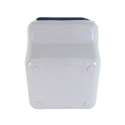 Image showing  9 gal. Stack-n-Stor Pet Food Storage Container, Small, Beige/Navy