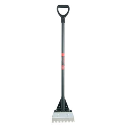 Razor-Back 37 in. Fiberglass Handle Serrated Steel Shingle Remover Roof Shovel with Fiberglass Handle and D-Grip