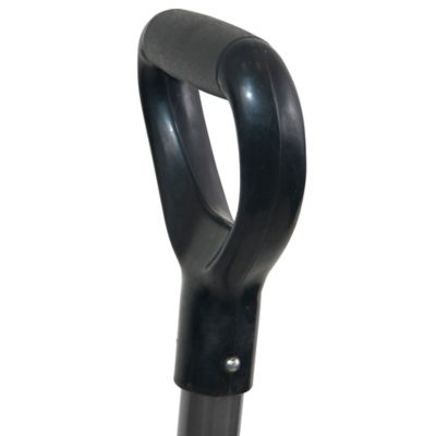 Image showing  37 in. Fiberglass Handle Serrated Steel Shingle Remover Roof Shovel with Fiberglass Handle and D-Grip