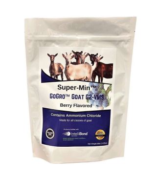 Super-Min GoGro Goat Mineral G2-VMS, 8 lb. Pouch