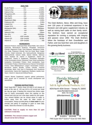 Image showing  GoGro Goat Mineral G2-VMS, 8 lb. Pouch