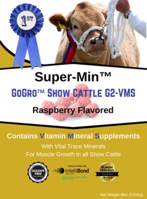 Image showing  GoGro Show Cow Mineral G2-VMS, 8 lb. Pouch