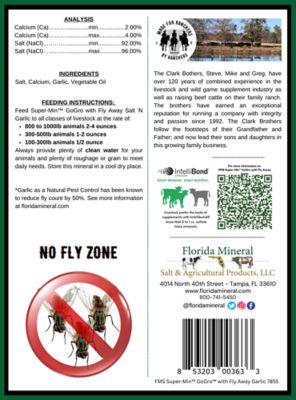 Image showing  GoGro Fly Away Garlic Mineral, 8 lb. Pouch