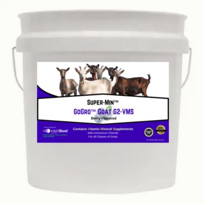 Super-Min GoGro Goat Mineral G2-VMS, 20 lb. Economy Pail