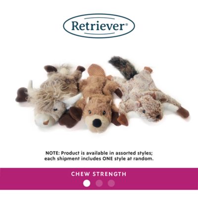 Image showing  Floppy Critter Plush Dog Toy, Assorted Styles