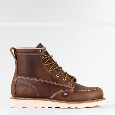 Thorogood Men's American Heritage Maxwear Wedge Moc Toe Boots, 6 in.