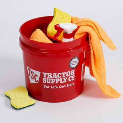 Image showing  2 gal. Red Bucket