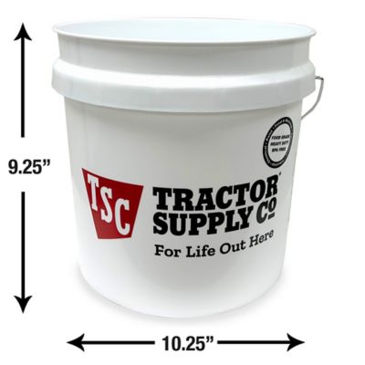 Image showing  2 gal. White Bucket