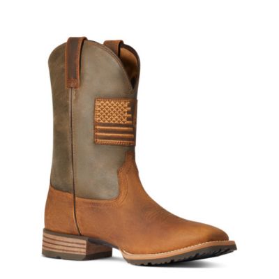 Image showing 2 th Ariat Men's Hybrid Patriot Country Western Boots