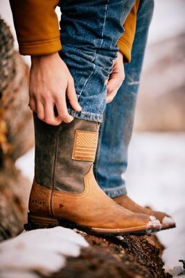 Image showing 7 th Ariat Men's Hybrid Patriot Country Western Boots