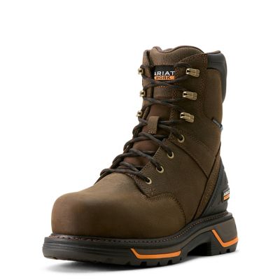 Ariat Men's Big Rig Composite Toe Waterproof Work Boots, 8 in.
