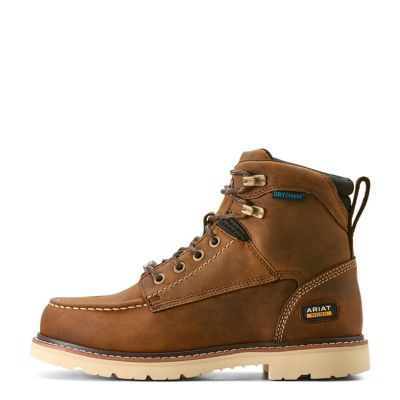Image showing  Women's Rebar Lift Waterproof Moc Round Toe Work Boots
