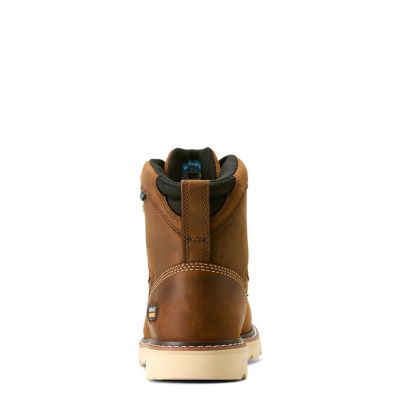 Image showing  Women's Rebar Lift Waterproof Moc Round Toe Work Boots