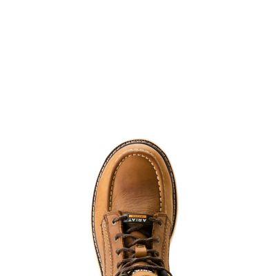 Image showing 6 th Ariat Women's Rebar Wedge Waterproof Moc Toe Work Boots