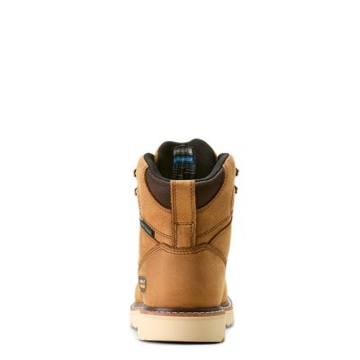 Image showing  Women's Rebar Wedge Waterproof Moc Composite Toe Work Boots