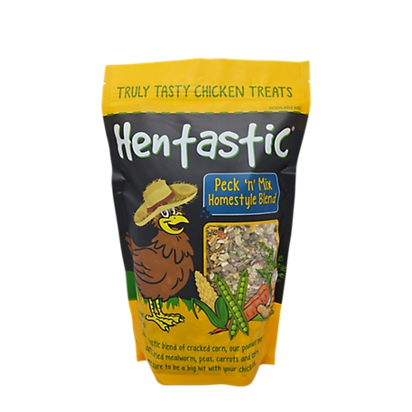 Hentastic Peck 'N' Mix Homestyle Blend with Dried Celery, Peas, and Carrots