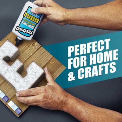 Image showing 6 th Titebond Quick & Thick Multi-Surface Glue - 8 oz. (12 Pack)