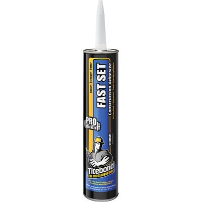 Image showing  Fast Set Construction Adhesive - 10 Oz. (12 Pack)