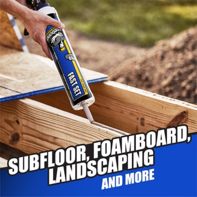 Image showing  Fast Set Construction Adhesive - 28 Oz. (12 Pack)