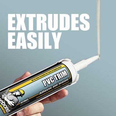Image showing  PVC Trim Adhesive and Sealant - 9.5 Oz. (12 Pack)