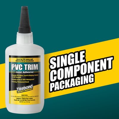 Image showing 6 th Titebond PVC Trim Joint Adhesive - 4 oz. (10 Pack)
