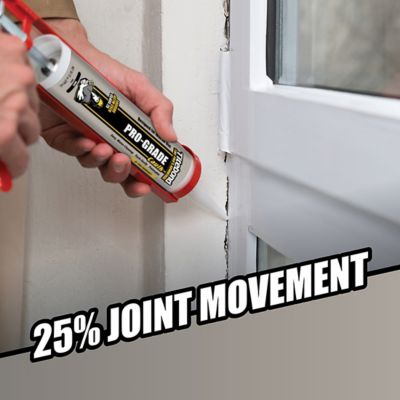 Image showing  Pro-Grade Caulk White - 10.1 Oz. (12 Pack)