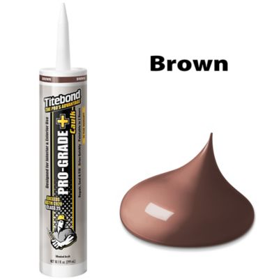 Image showing  Pro-Grade Plus Caulk Brown - 10.1 Oz. (12 Pack)