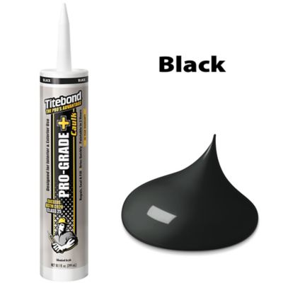 Image showing  Pro-Grade Plus Caulk Black - 10.1 Oz. (12 Pack)