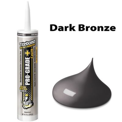 Image showing  Pro-Grade Plus Caulk Dark Bronze - 10.1 oz. (12 Pack)