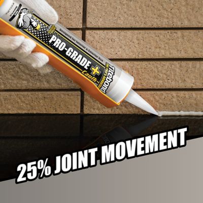 Image showing  Pro-Grade Plus Caulk Dark Bronze - 10.1 oz. (12 Pack)