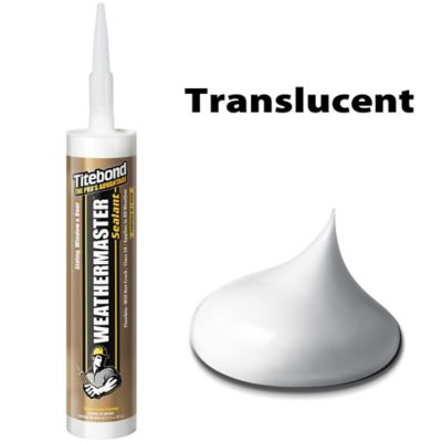 Image showing  WeatherMaster Sealant Translucent - 9.5 oz. (12 Pack)
