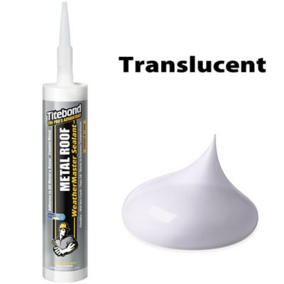 Image showing  9.5 oz. WeatherMaster Clear Metal Roof Sealant, 12 pk.