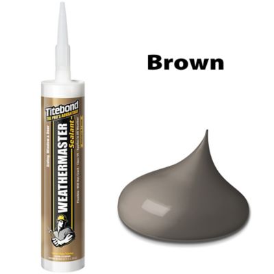 Image showing  WeatherMaster Sealant Brown - 9.5 Oz. (12 Pack)